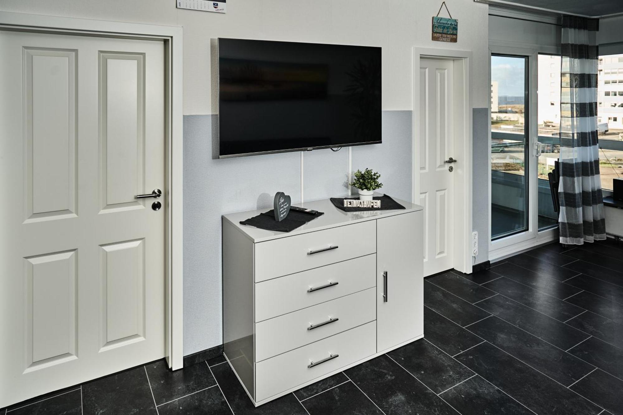 Frische Brise Ferienwohnung Mit Meerblick Cuxhaven Ngoại thất bức ảnh